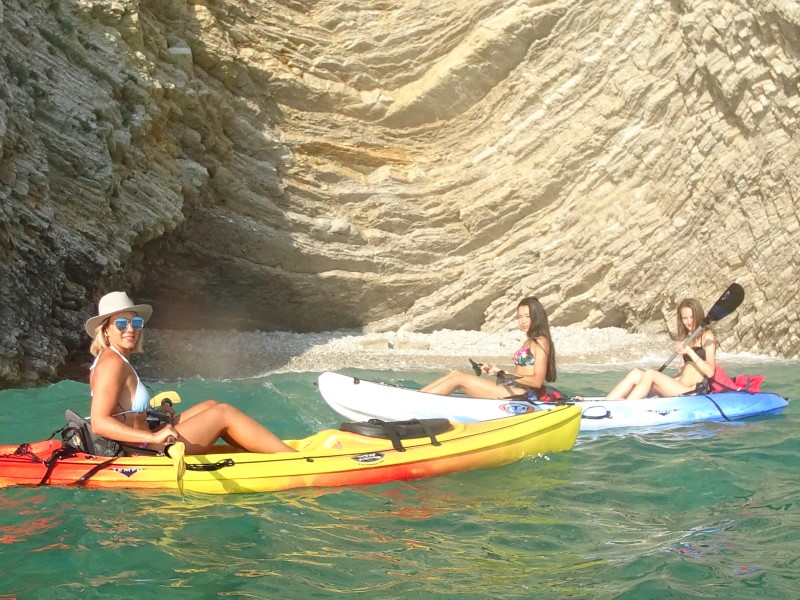 kayaking kotor montenegro